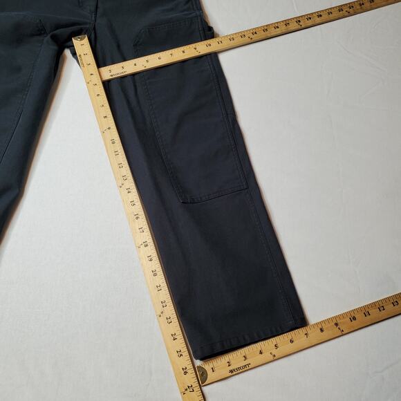Aritzia Wilfred Free Women's Size 2 Brennan High Waist Utility Pants Black - Picture 3 of 9